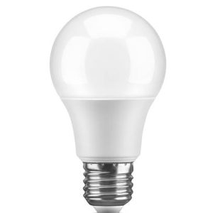white led light bulb, isolated on white background